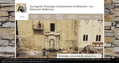 Desktop Screenshot of batisseurs-medievaux.fr